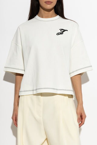 Jacquemus WHITE T-shirt "Letro" 3