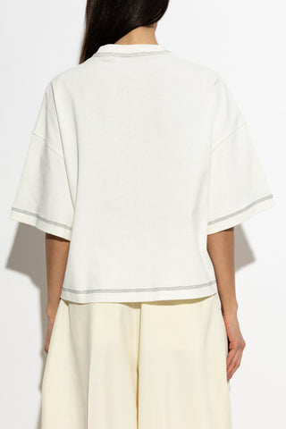 Jacquemus WHITE T-shirt "Letro" 4