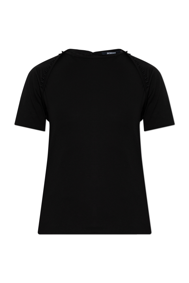 Jacquemus BLACK T-shirt 'Clavea' 1
