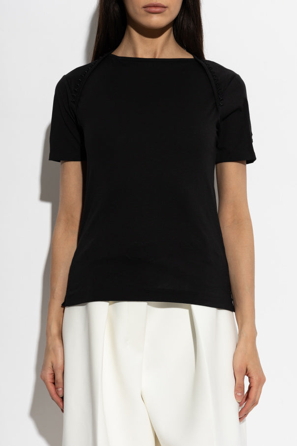 Jacquemus BLACK T-shirt 'Clavea' 3