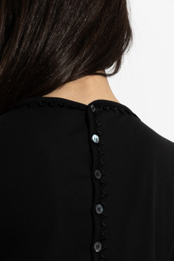 Jacquemus BLACK T-shirt 'Clavea' 5