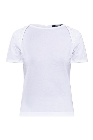 Jacquemus WHITE Crew neck T-shirt 1
