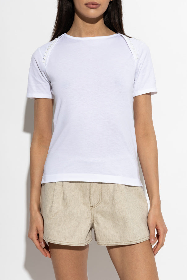 Jacquemus WHITE Crew neck T-shirt 3