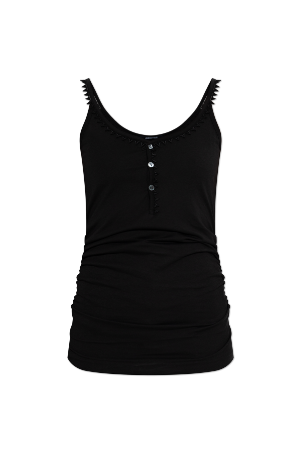 Jacquemus BLACK Strappy top 1