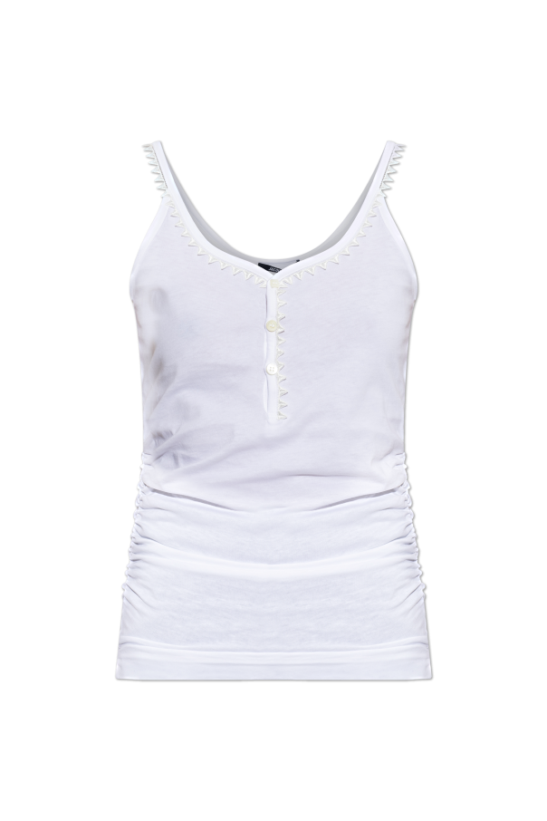 Jacquemus WHITE Strap top 1