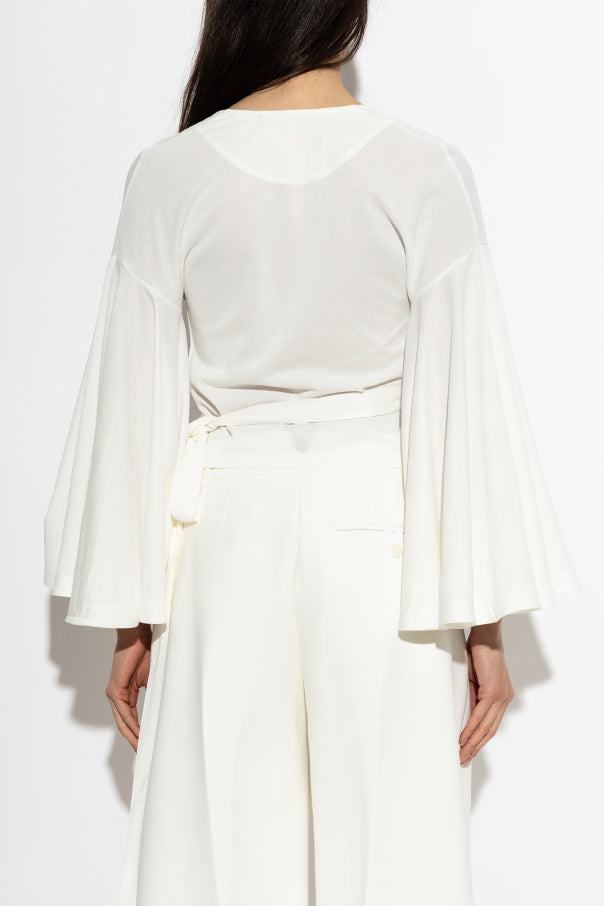 Jacquemus WHITE Top "Ventadou" 4