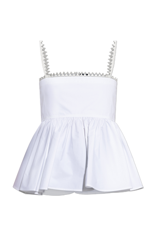 Jacquemus WHITE "Traversin" top 1