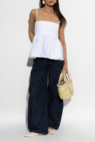 Jacquemus WHITE "Traversin" top 2