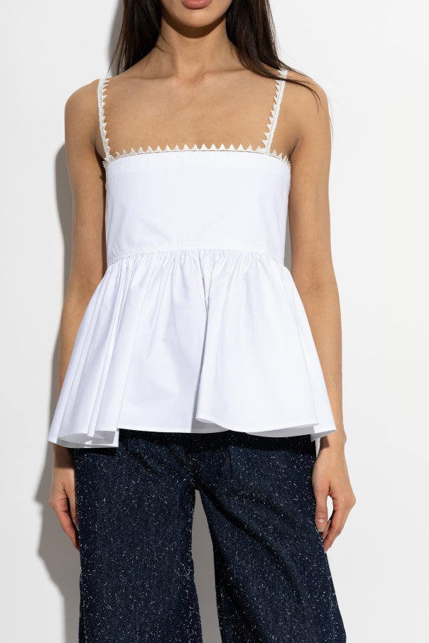Jacquemus WHITE "Traversin" top 3