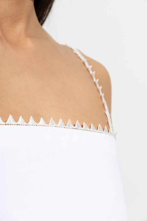Jacquemus WHITE "Traversin" top 5