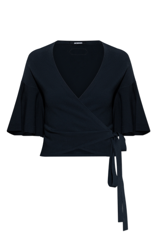 Jacquemus NAVY BLUE Top "Paysan" 1
