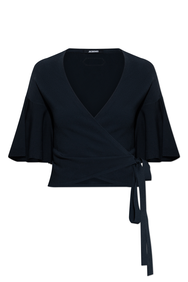 Jacquemus NAVY BLUE Top "Paysan" 1