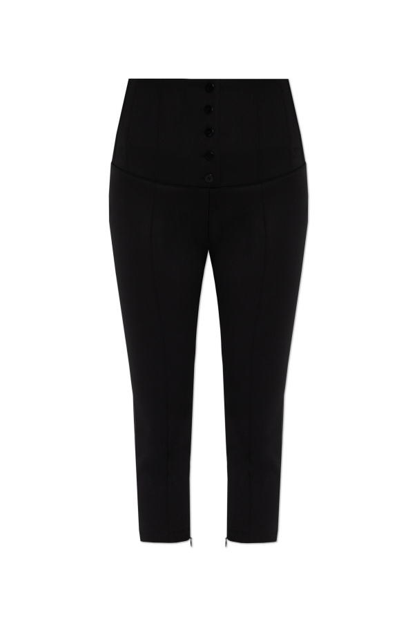 Jacquemus BLACK 'Arlésien' trousers 1