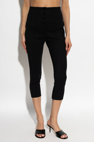 Jacquemus BLACK 'Arlésien' trousers 3