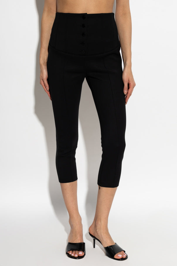 Jacquemus BLACK 'Arlésien' trousers 3