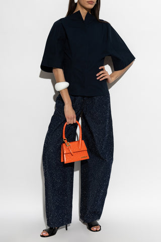 Jacquemus NAVY BLUE Top "Moisson" 2