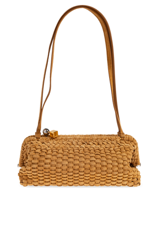 Jacquemus BROWN Suede bag "Salon" 1
