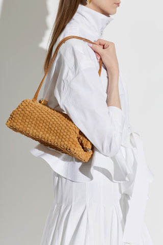 Jacquemus BROWN Suede bag "Salon" 2