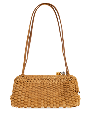 Jacquemus BROWN Suede bag "Salon" 3