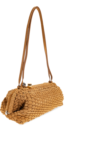 Jacquemus BROWN Suede bag "Salon" 4