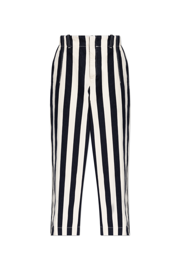 Jacquemus NAVY BLUE "Parasol" trousers 1