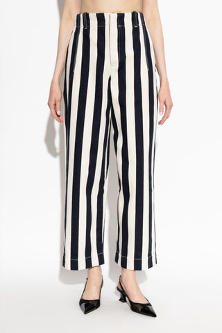 Jacquemus NAVY BLUE "Parasol" trousers 3