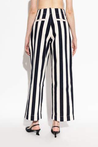 Jacquemus NAVY BLUE "Parasol" trousers 4