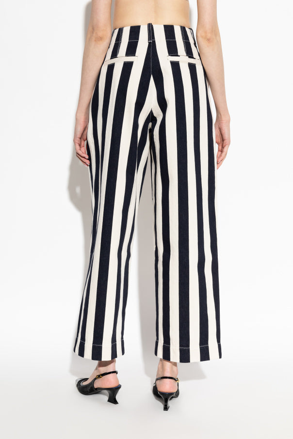 Jacquemus NAVY BLUE "Parasol" trousers 4