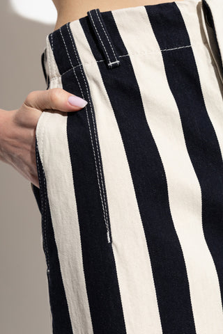 Jacquemus NAVY BLUE "Parasol" trousers 5