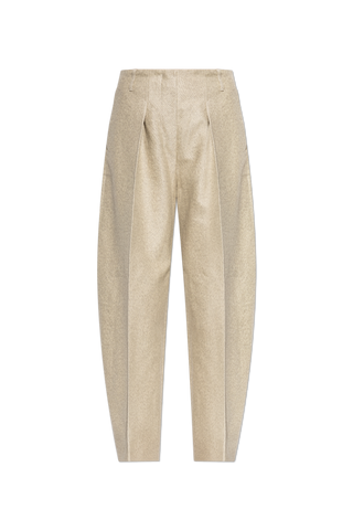 Jacquemus beige "Ovalo" trousers 1