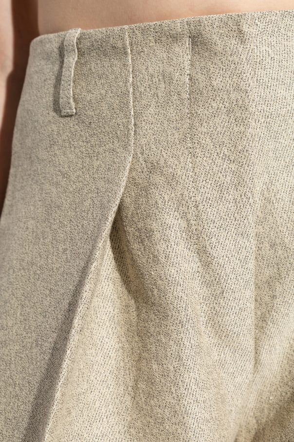 Jacquemus beige "Ovalo" trousers 5