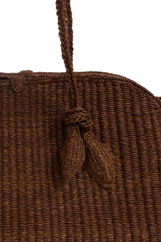 Jacquemus BROWN "Turismo Large" bag 7