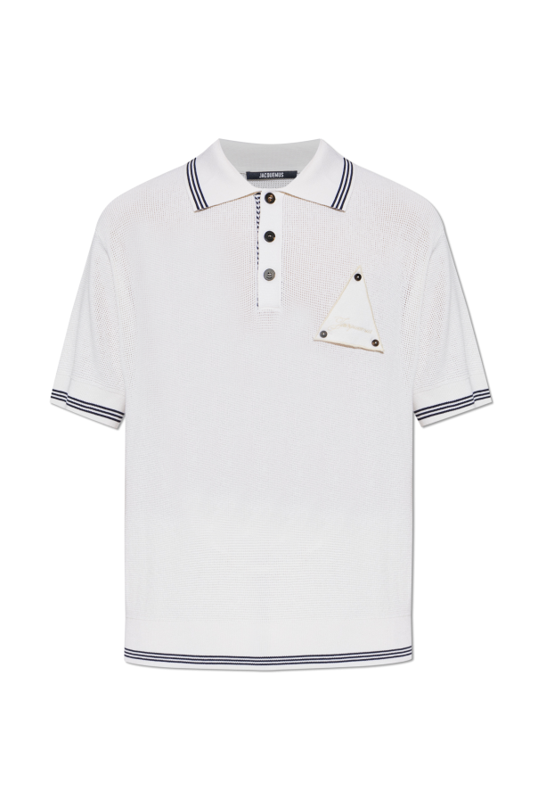 Jacquemus WHITE Polo 'Voilier' 1