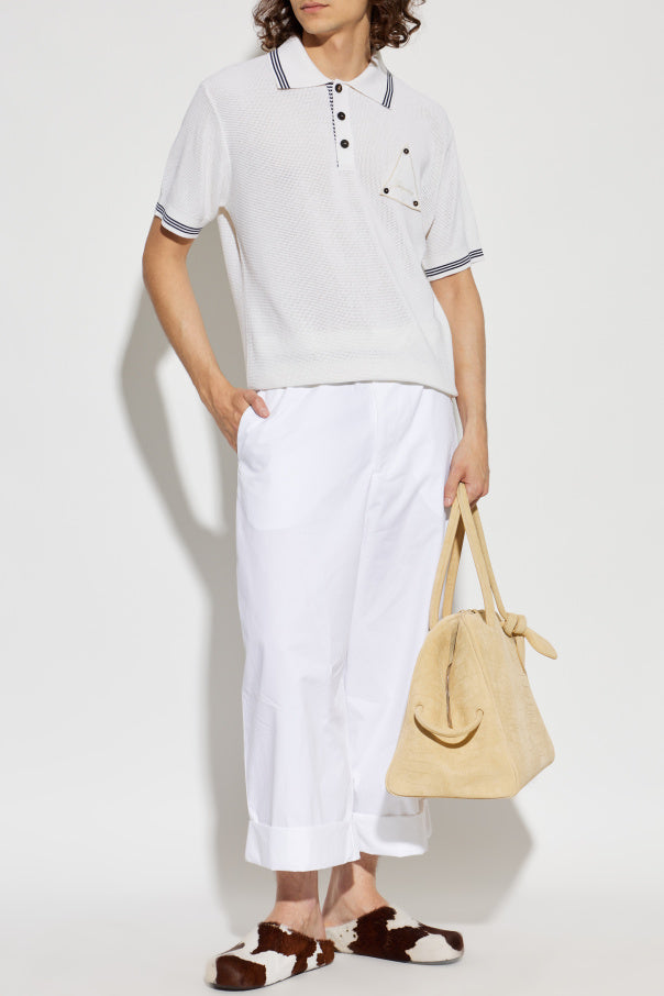 Jacquemus WHITE Polo 'Voilier' 2