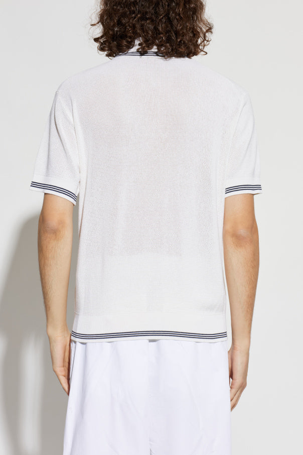 Jacquemus WHITE Polo 'Voilier' 4