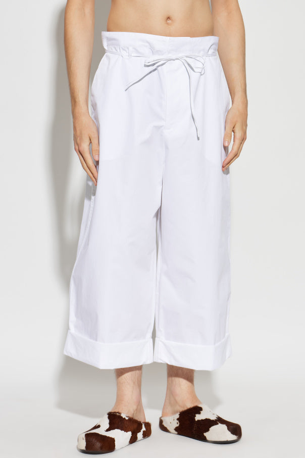 Jacquemus WHITE ‘Marin’ trousers 3