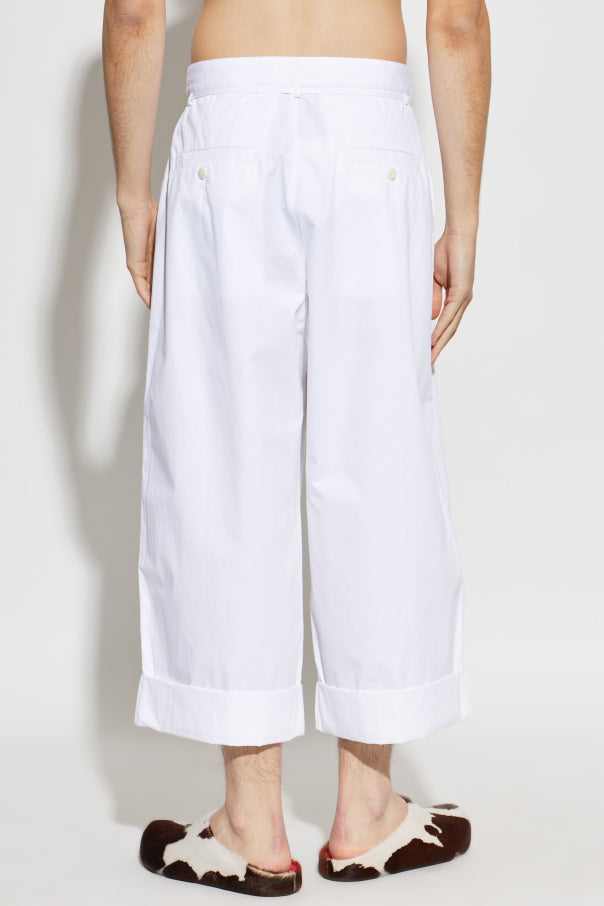 Jacquemus WHITE ‘Marin’ trousers 4