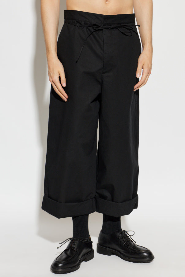 Jacquemus BLACK ‘Marin’ trousers 3