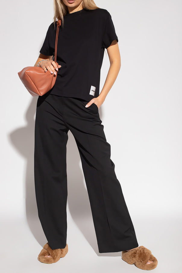 JIL SANDER+ BLACK T-shirt 3-pack 2