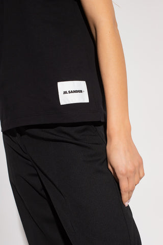 JIL SANDER+ BLACK T-shirt 3-pack 5