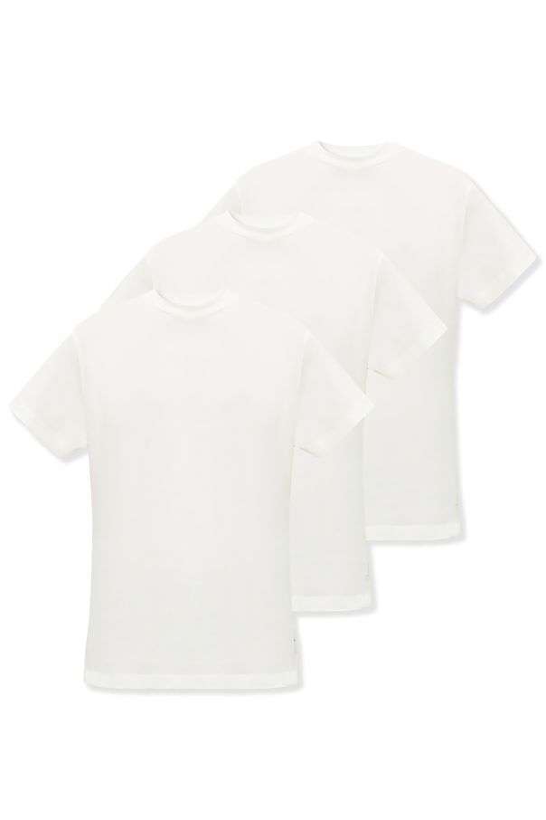 JIL SANDER+ WHITE T-shirt three-pack 1