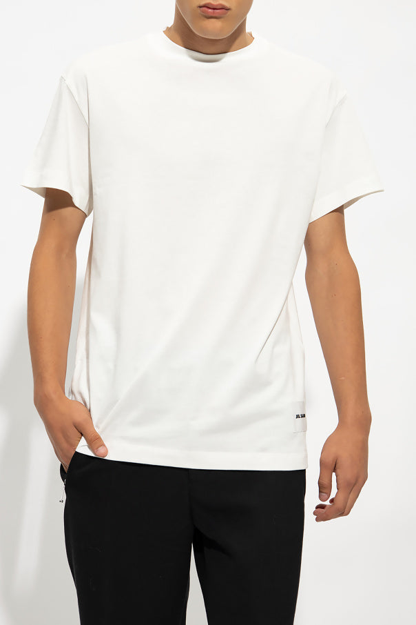 JIL SANDER+ WHITE T-shirt three-pack 3