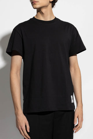 JIL SANDER+ BLACK Branded T-shirt 3-pack 3