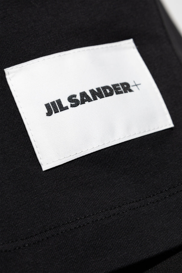 JIL SANDER+ BLACK Branded T-shirt 3-pack 5