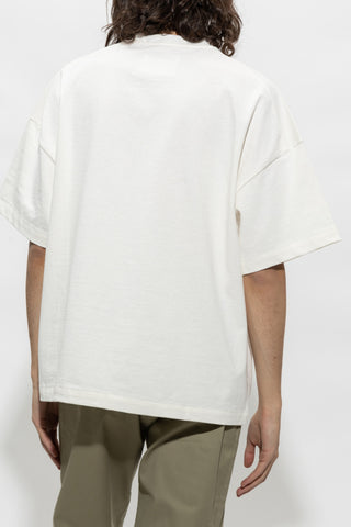 JIL SANDER WHITE T-shirt with logo 4