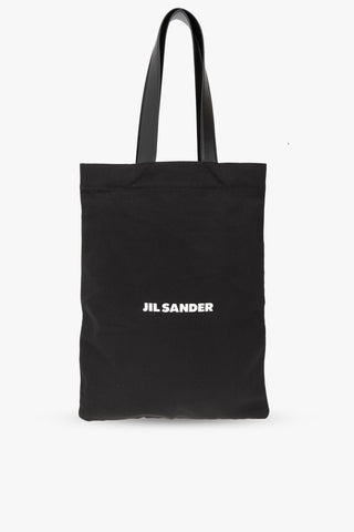 JIL SANDER BLACK Shopper bag 1