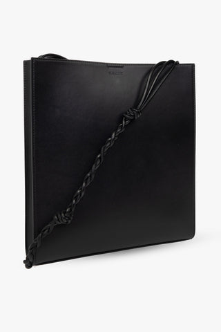 JIL SANDER BLACK ‘Tangle Medium’ shoulder bag 4