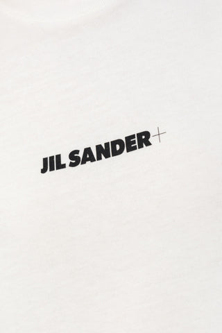 JIL SANDER+ WHITE T-shirt with logo 5