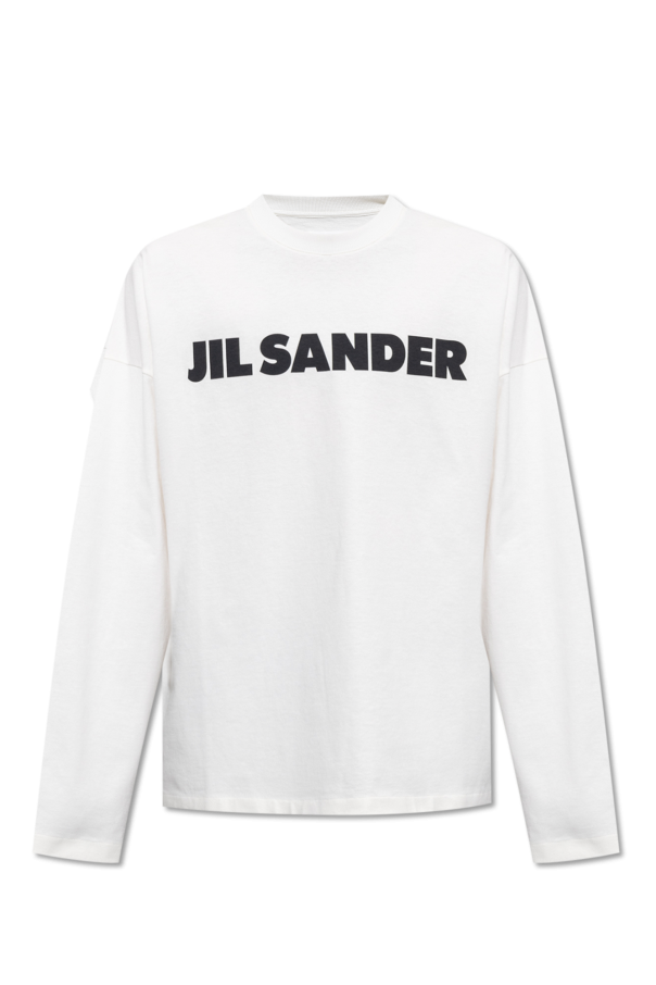JIL SANDER WHITE T-shirt with logo 1