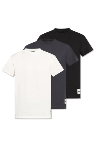 JIL SANDER+ MULTICOLOUR Branded T-shirt three-pack 1